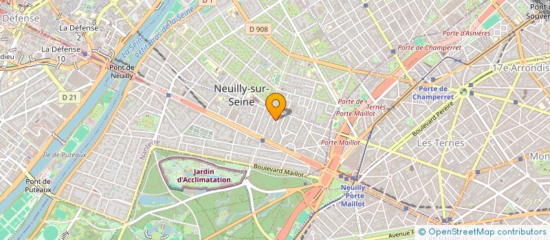 localisation de l'entreprise SOCASY  NEUILLY-SUR-SEINE