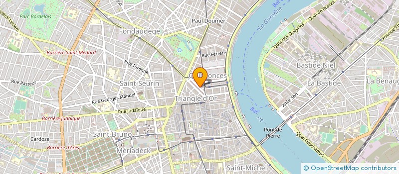 localisation de l'entreprise SOCATRA PACIFIQUE à BORDEAUX