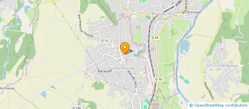 localisation de l'entreprise SOCAUDIS à SAINTE-FLORINE