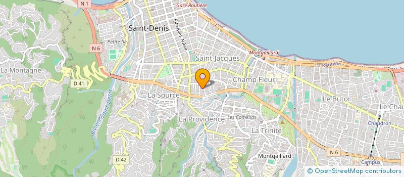 localisation de l'entreprise SOCAUTOS O I à SAINT-DENIS