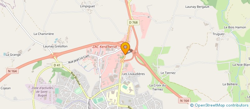 localisation de l'entreprise SOCAVET à LOUDEAC