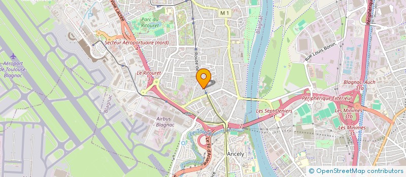localisation de l'entreprise SOCAYA à BLAGNAC