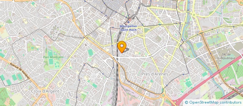 localisation de l'entreprise SOCBAIN  MONTPELLIER