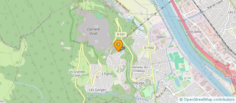 localisation de l'entreprise SOCC  SASSENAGE