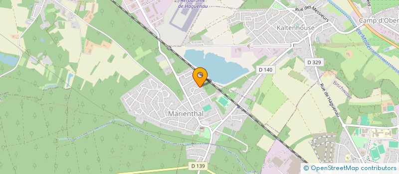 localisation de l'entreprise SOCCAVEILLE à HAGUENAU