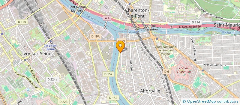 localisation de l'entreprise SOCCER CONSEIL MANAGEMENT  ALFORTVILLE