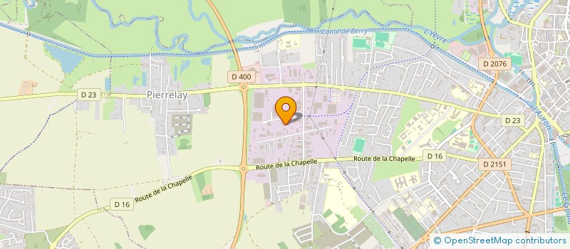 localisation de l'entreprise SOCCER PARK BOURGES  BOURGES