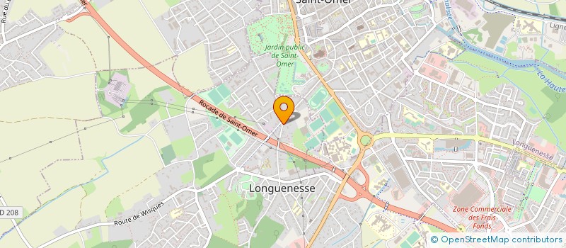 localisation de l'entreprise SOCCOM à LONGUENESSE
