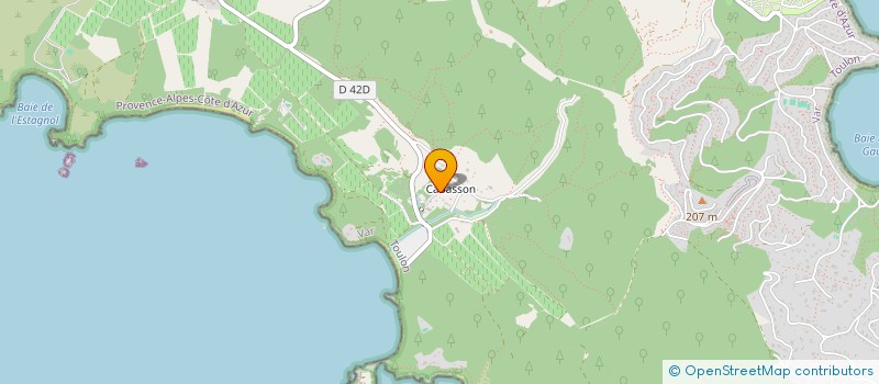 localisation de l'entreprise SOCDE TIR SPORTIF DES MAURES  BORMES-LES-MIMOSAS