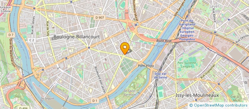 localisation de l'entreprise SOCECOM BAIF à BOULOGNE-BILLANCOURT