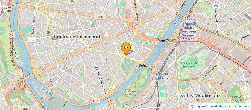 localisation de l'entreprise SOCECOM LA SARDINERIE à BOULOGNE-BILLANCOURT