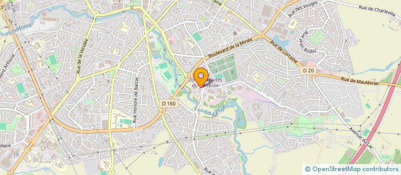 localisation de l'entreprise SOCECOM RETHEL à CHOLET