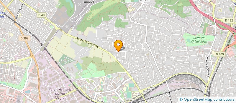 localisation de l'entreprise SOCEFI à MARINES