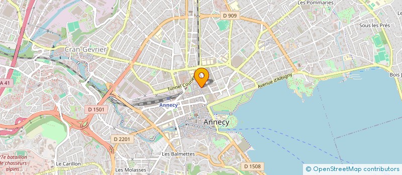 localisation de l'entreprise SOCEITE DE SAINT VINCENT -DE-PAUL - CONSEIL DEPARTEMENTAL DE HAUTE SAVOIE à ANNECY