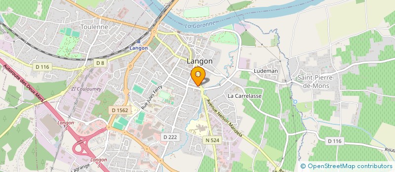 localisation de l'entreprise SOCEL à LANGON