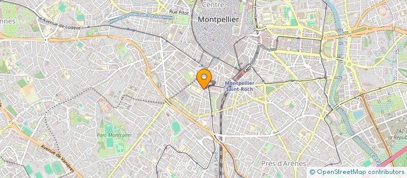 localisation de l'entreprise SOCEP à MONTPELLIER