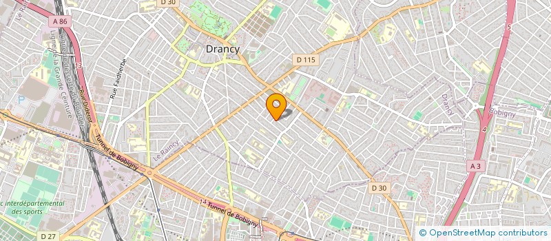 localisation de l'entreprise SOCEREM à DRANCY