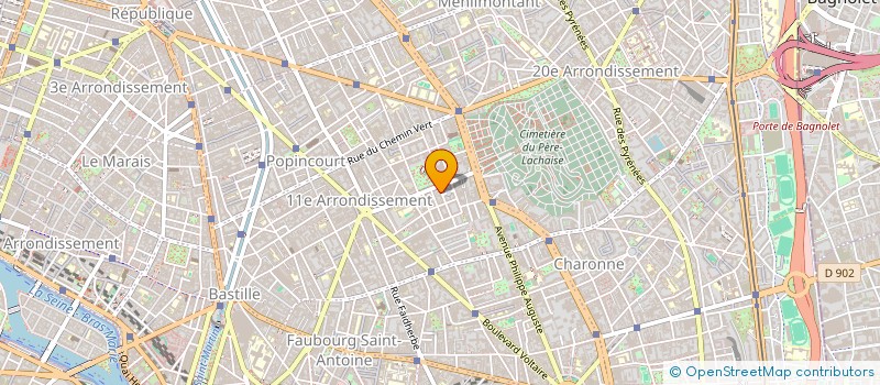 localisation de l'entreprise SOCETE CAR  PARIS