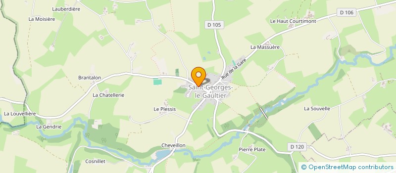 localisation de l'entreprise SOCEX LAB BIOMASTER SYS PHYTO FARM EUR  SAINT-GEORGES-LE-GAULTIER