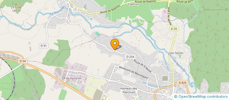 localisation de l'entreprise SOCFEP à LE MUY