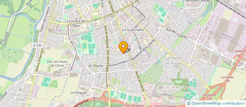 localisation de l'entreprise SOCGMF  IFS