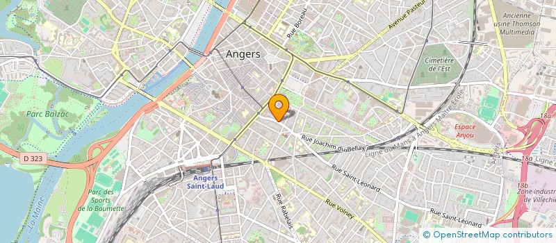 localisation de l'entreprise SOCH INC à ANGERS