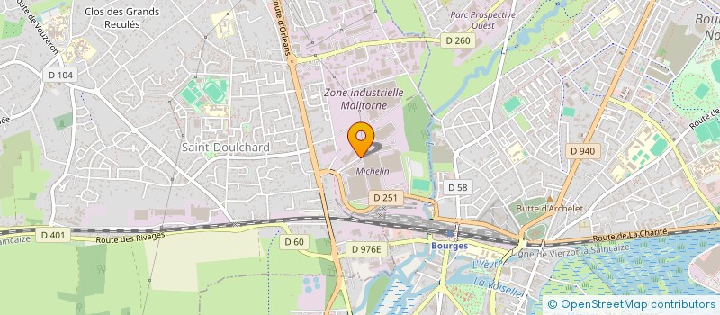 localisation de l'entreprise SOCHA  SAINT-DOULCHARD