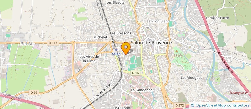 localisation de l'entreprise SOCHATY à SALON-DE-PROVENCE