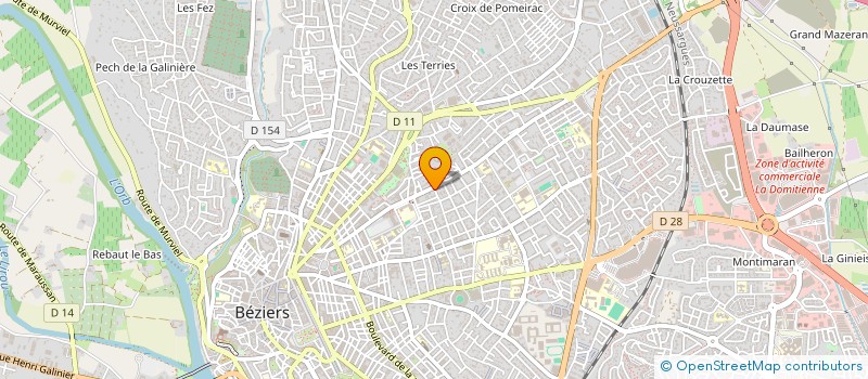 localisation de l'entreprise SOCHELEAU F SERIEYS O GARGALLO O à BEZIERS