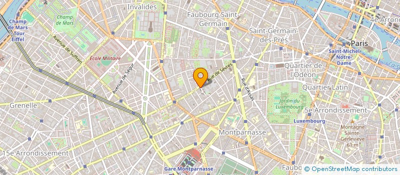 localisation de l'entreprise SOCHIC  PARIS