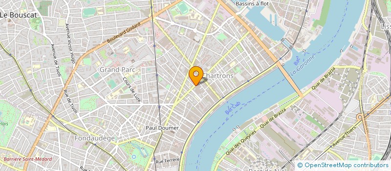 localisation de l'entreprise SOCHIN KARATE CLUB à BORDEAUX
