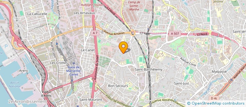 localisation de l'entreprise SOCHRI à MARSEILLE