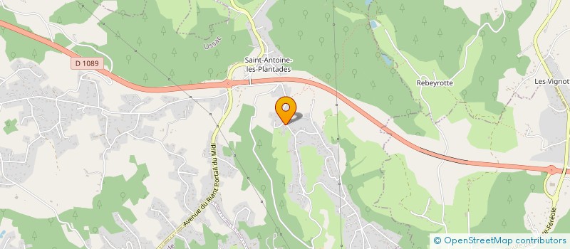 localisation de l'entreprise SOCHYV  USSAC