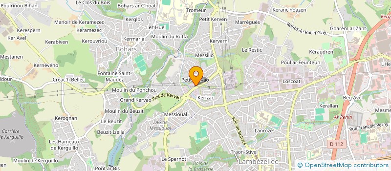 localisation de l'entreprise SOCI-BAT à BREST