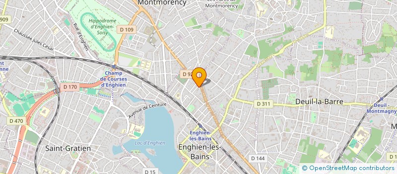 localisation de l'entreprise SOCI LOC à ENGHIEN-LES-BAINS