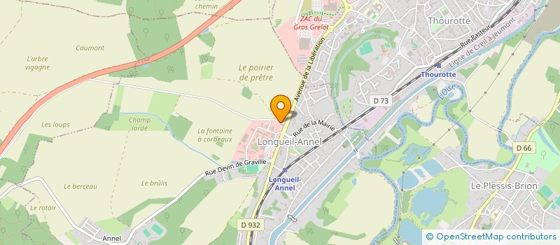 localisation de l'entreprise SOCI SOCORES à LONGUEIL-ANNEL