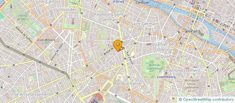 localisation de l'entreprise SOCI?T? DE PARTENARIAT D'IMPRESSION à PARIS