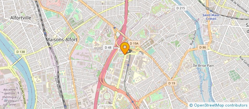 localisation de l'entreprise SOCIABLE  CRETEIL