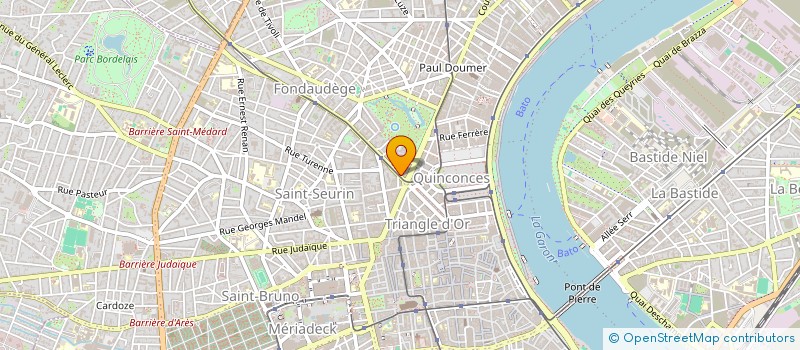 localisation de l'entreprise SOCIAFI PARTNERS  BORDEAUX