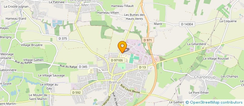 localisation de l'entreprise SOCIAFORM  GRANVILLE