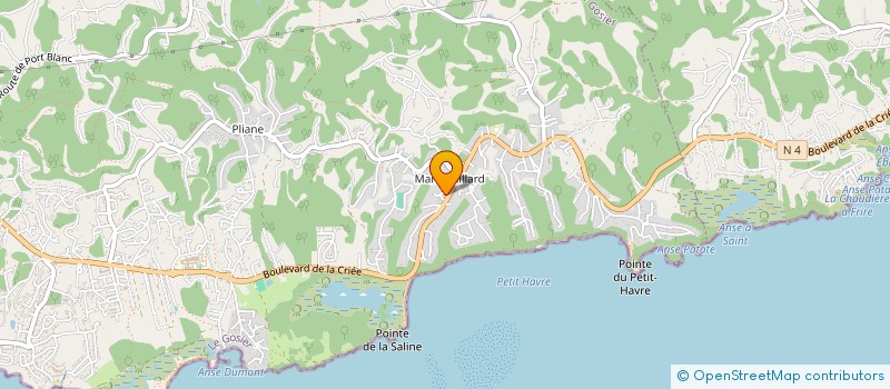 localisation de l'entreprise SOCIAL ASTICAGE GARDEN ADOMICILE  LE GOSIER