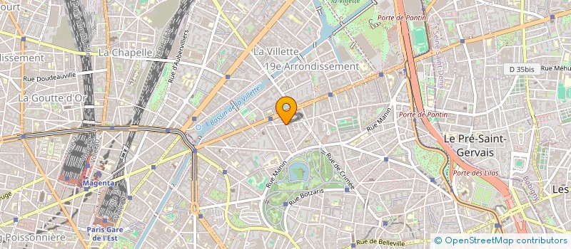 localisation de l'entreprise SOCIAL BRAIN  PARIS