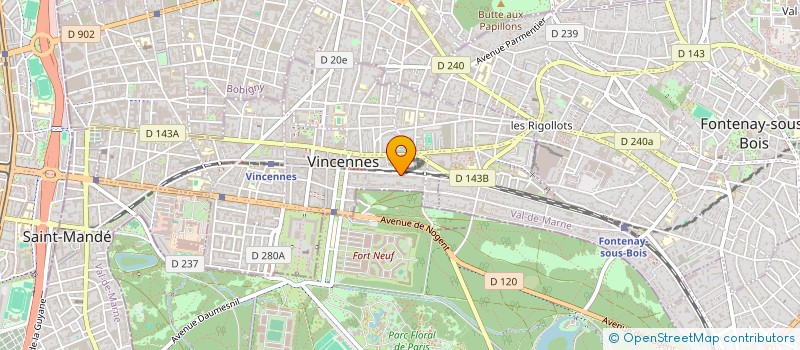 localisation de l'entreprise SOCIAL BUILDER à VINCENNES