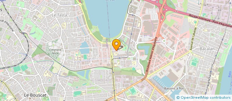 localisation de l'entreprise SOCIAL BUSINESS CENTER  BORDEAUX