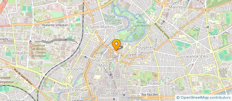 localisation de l'entreprise SOCIAL DECLIK à RENNES