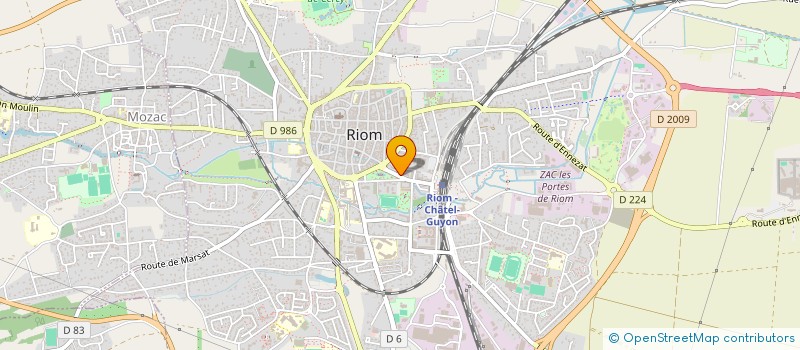 localisation de l'entreprise SOCIAL EXPERTISE  RIOM