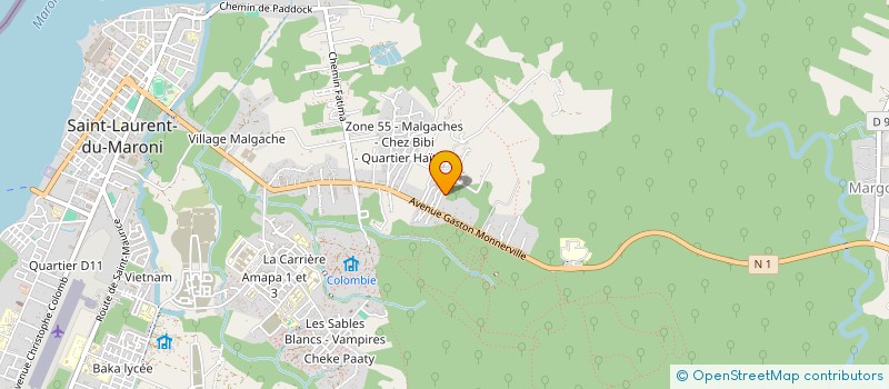 localisation de l'entreprise SOCIAL FOOTPRINT à SAINT-LAURENT-DU-MARONI