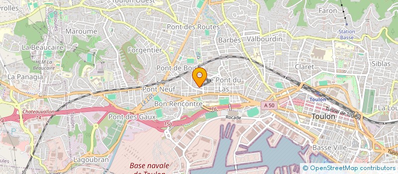 localisation de l'entreprise SOCIAL IMPACT  TOULON