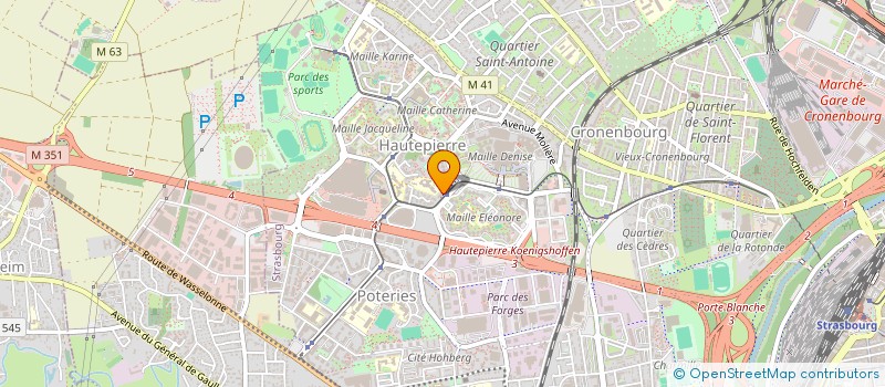 localisation de l'entreprise SOCIAL IMPULSE EUROPE à STRASBOURG