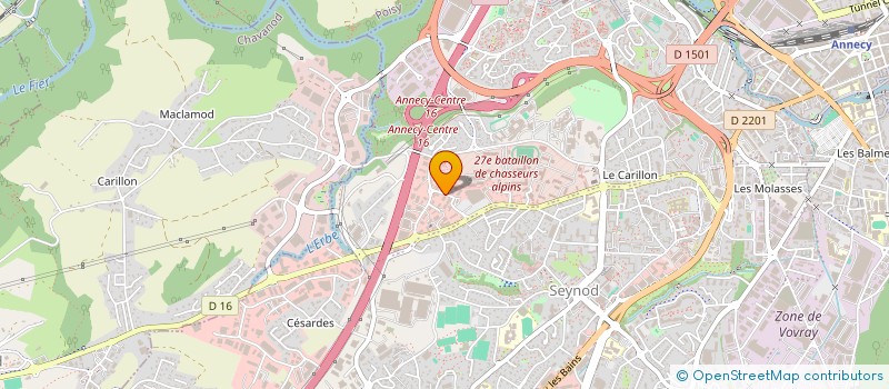 localisation de l'entreprise SOCIAL LEASE  ANNECY